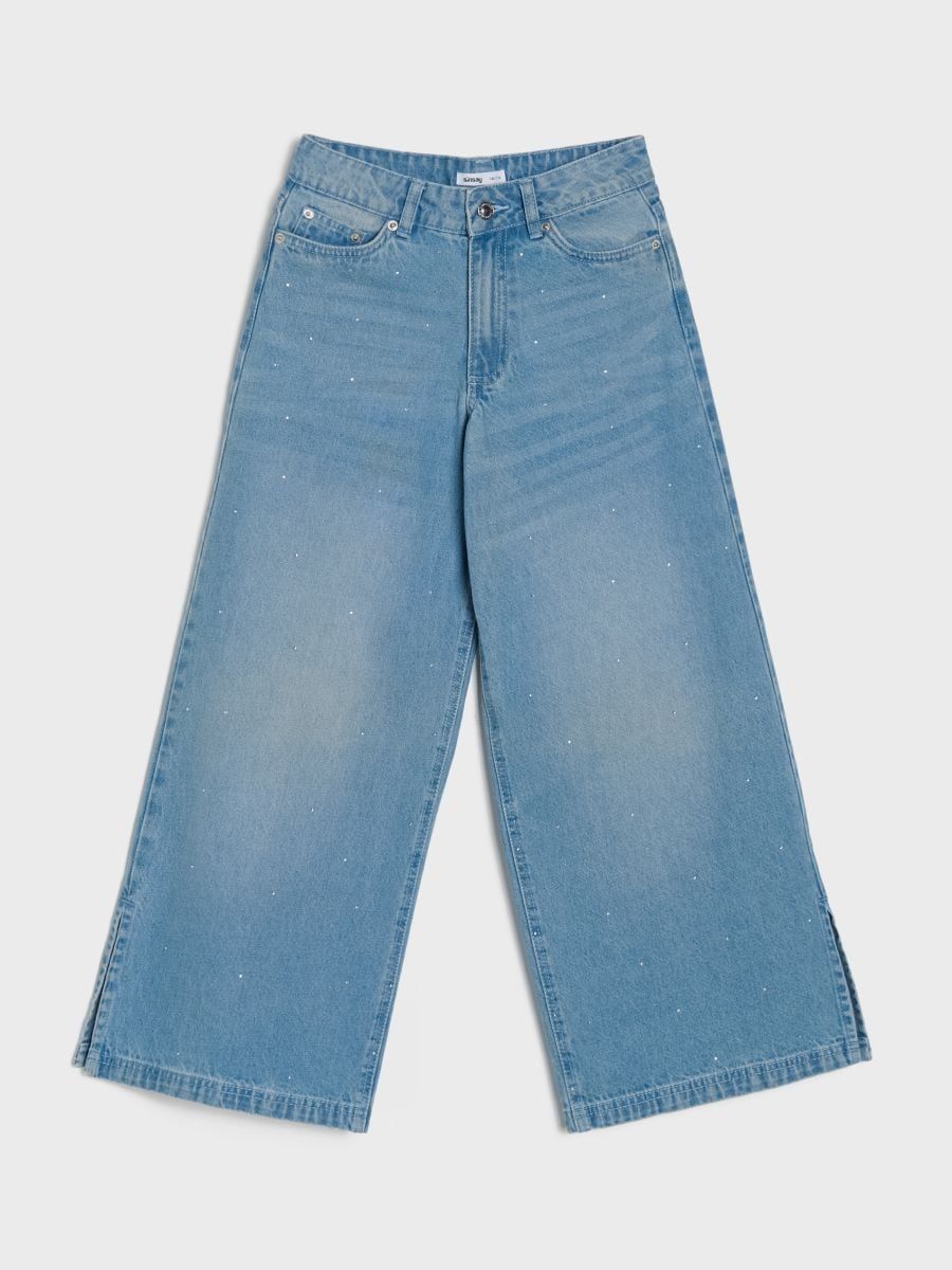 شلوار جینز دخترانه 29607 سایز 10 تا 14 سال مارک SINSAY