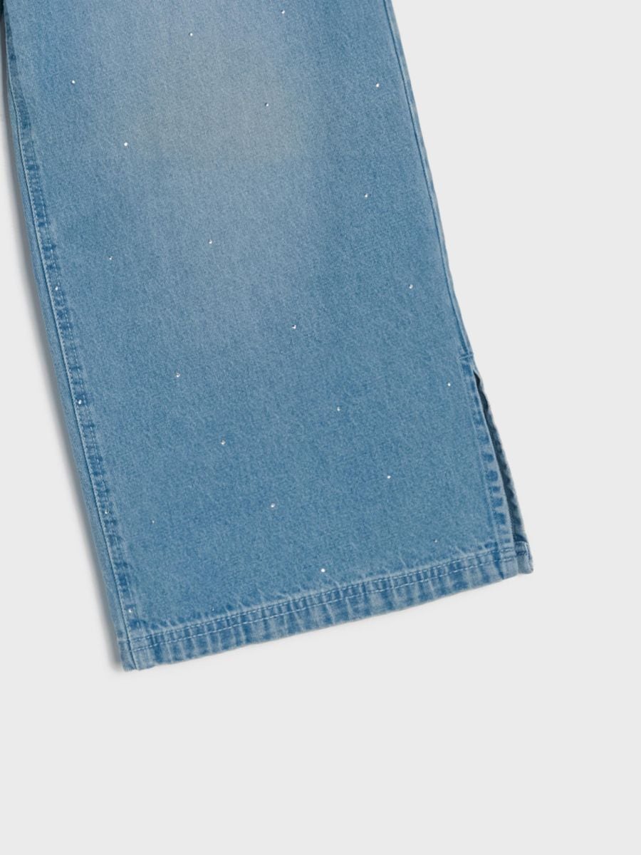 شلوار جینز دخترانه 29607 سایز 10 تا 14 سال مارک SINSAY