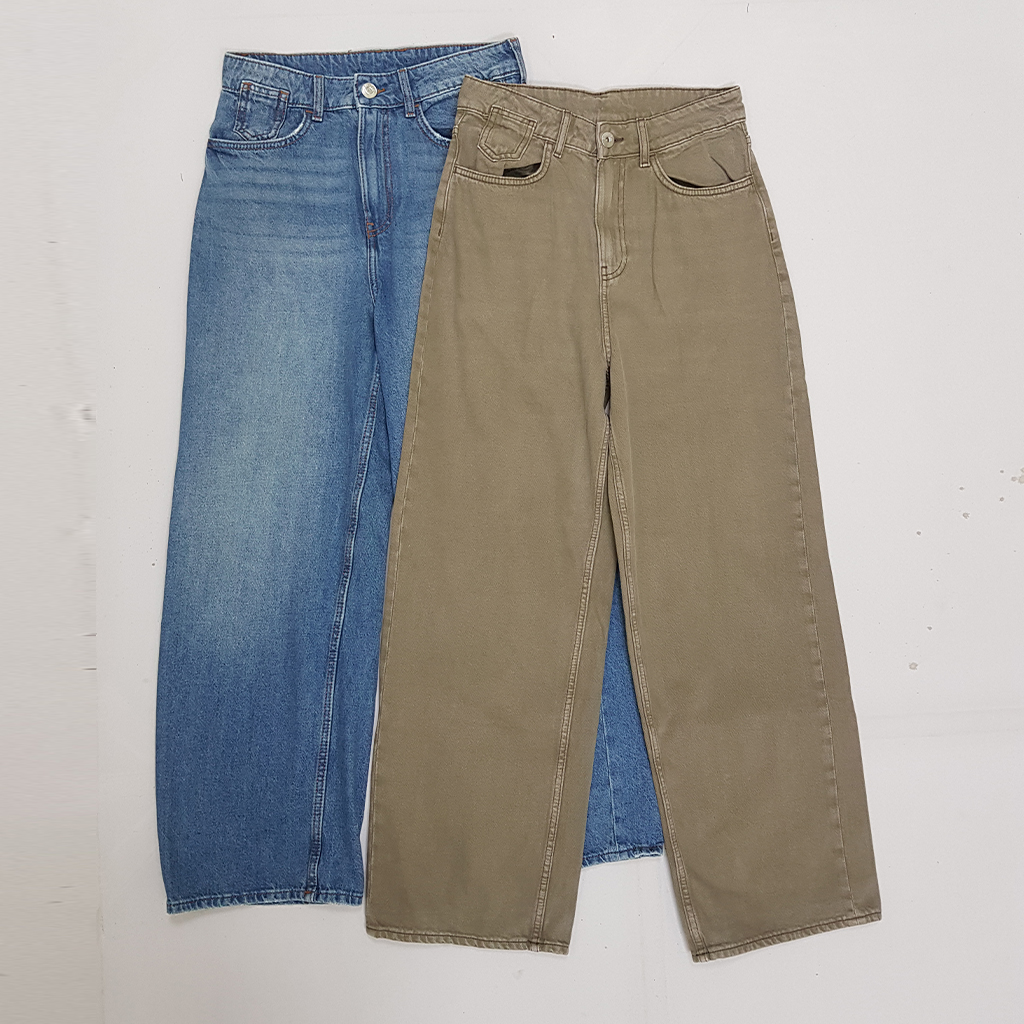 شلوار جینز زنانه 29553 سایز 32 تا 44 مارک H&M