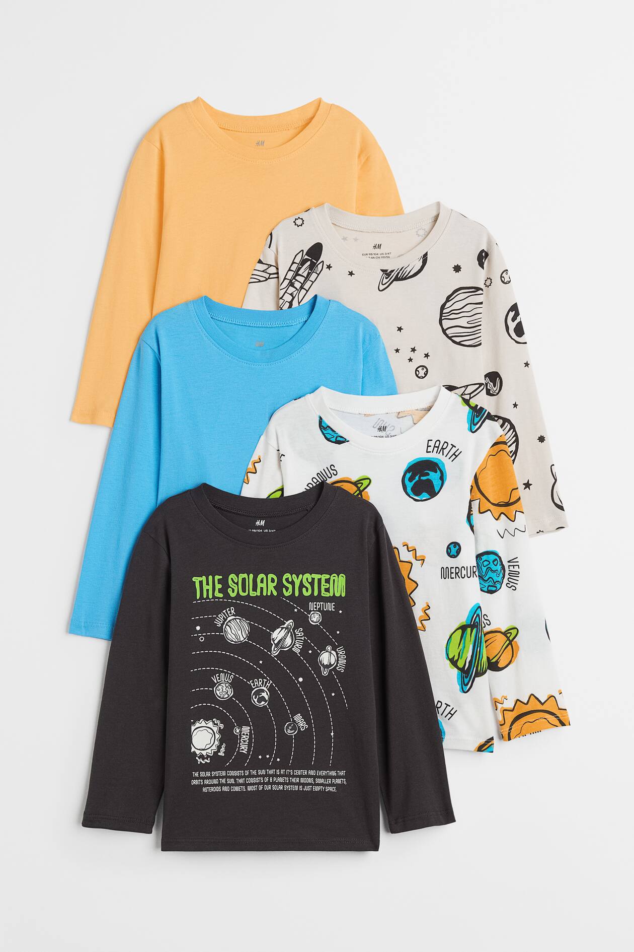 بلوز پسرانه 29310 سایز 1 تا 10 سال مارک H&M