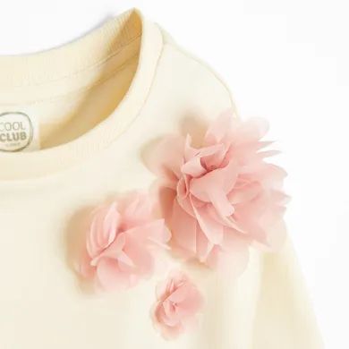 پلیور دخترانه 29806 سایز 4 تا 8 سال کد 2 مارک COOL CLUB