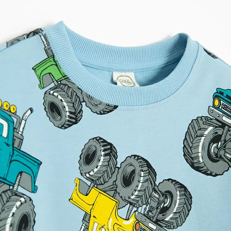 پلیور پسرانه 29808 سایز 2 تا 8 سال کد 2 مارک COOL CLUB