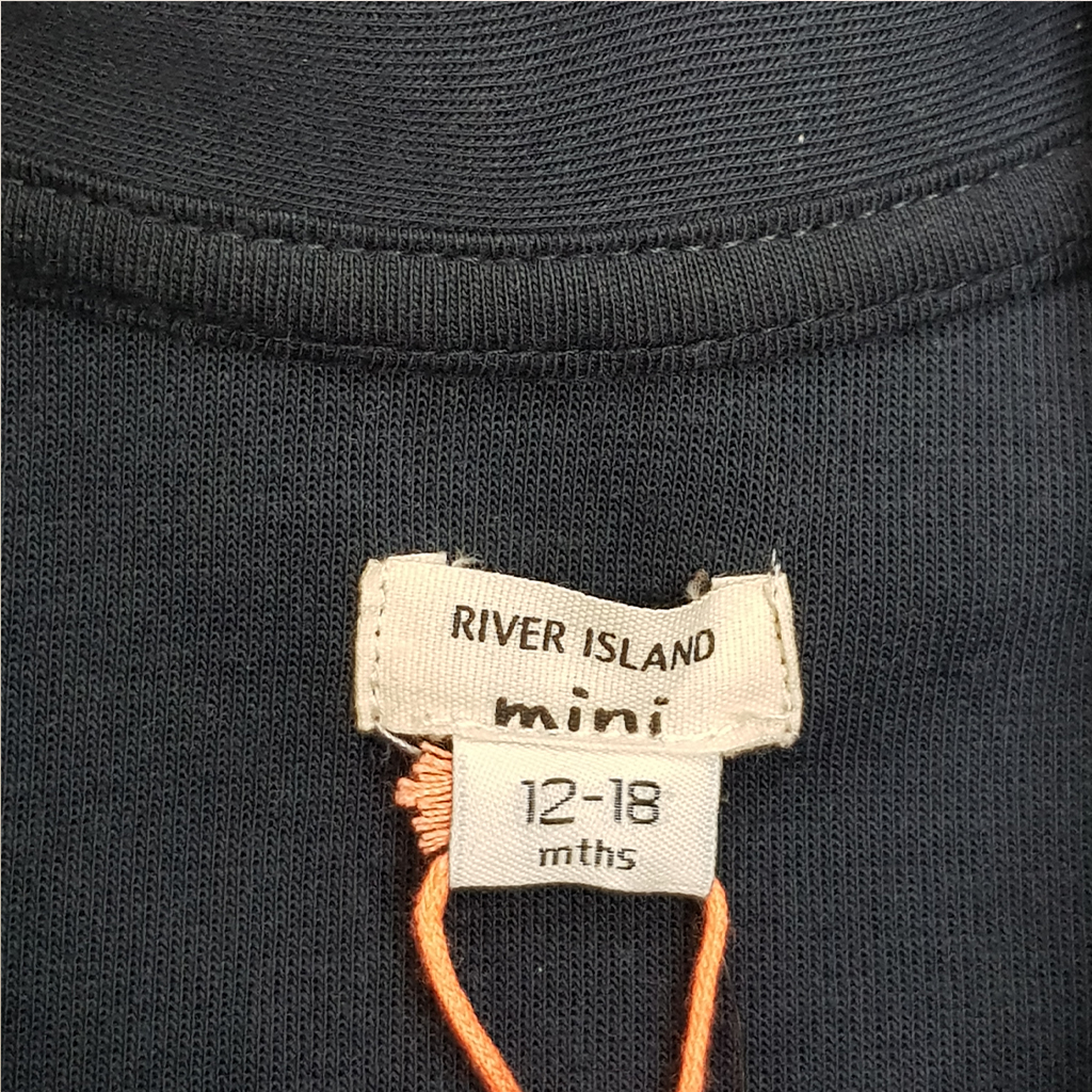 پلیور نیم زیپ پسرانه 29856 سایز 12 ماه تا 10 سال مارک River Island