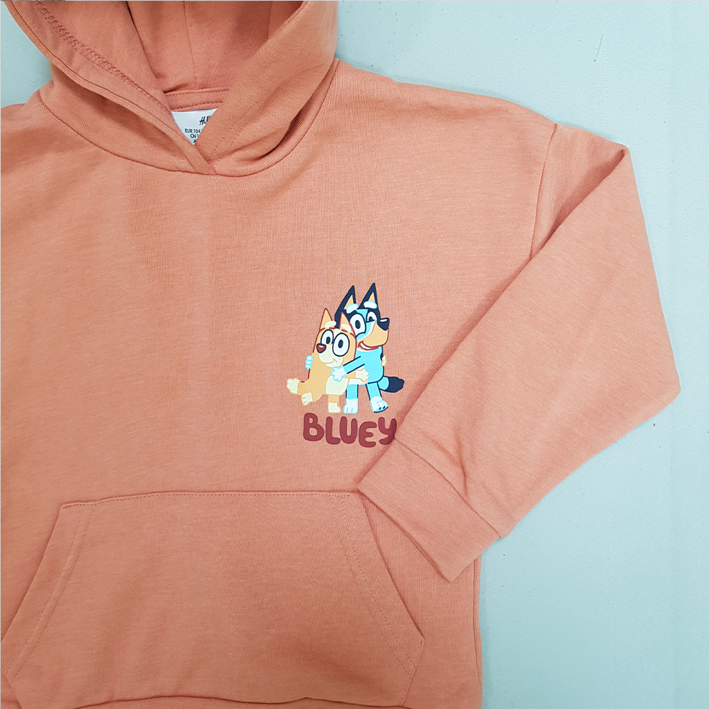 ست هودی و شلوار دخترانه 29603 سایز 2 تا 10 سال کد 4 مارک H&M