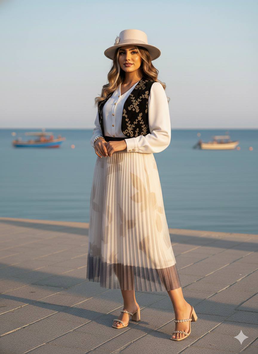 دامن زنانه کد 418750