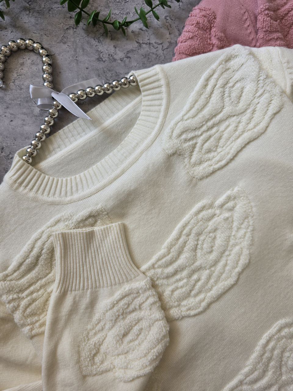 بلوز بافت برجسته گرم بالا زنانه کد 418753