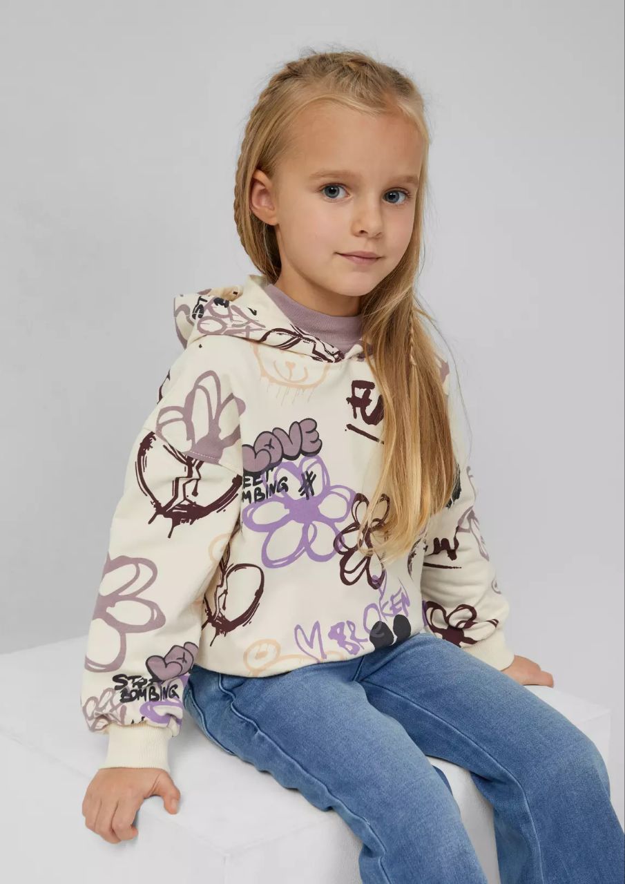 هودی دخترانه 29838 سایز 2 تا 10 سال مارک S.Oliver