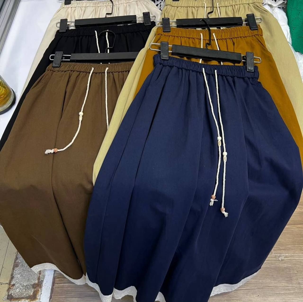 دامن کتان زنانه کد 418761