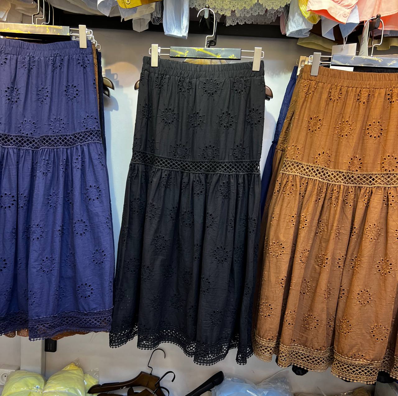 دامن خامه دوزی زنانه کد 418764