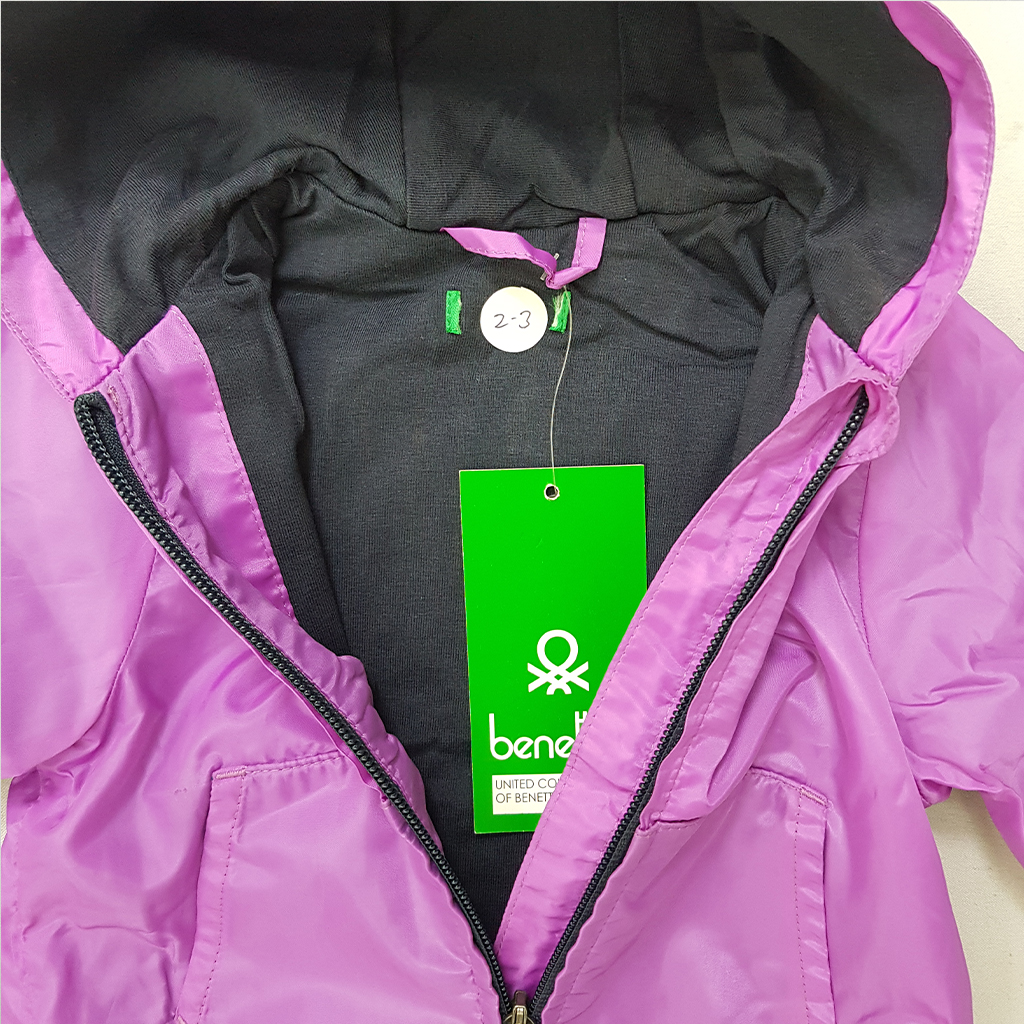 بارانی بچگانه 29870 سایز 2 تا 17 سال کد 1 مارک United Color Of Benetton