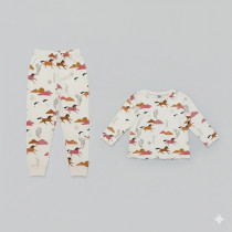 ست دخترانه 29637 سایز 2 تا 14 سال مارک TapeaLoeil   *