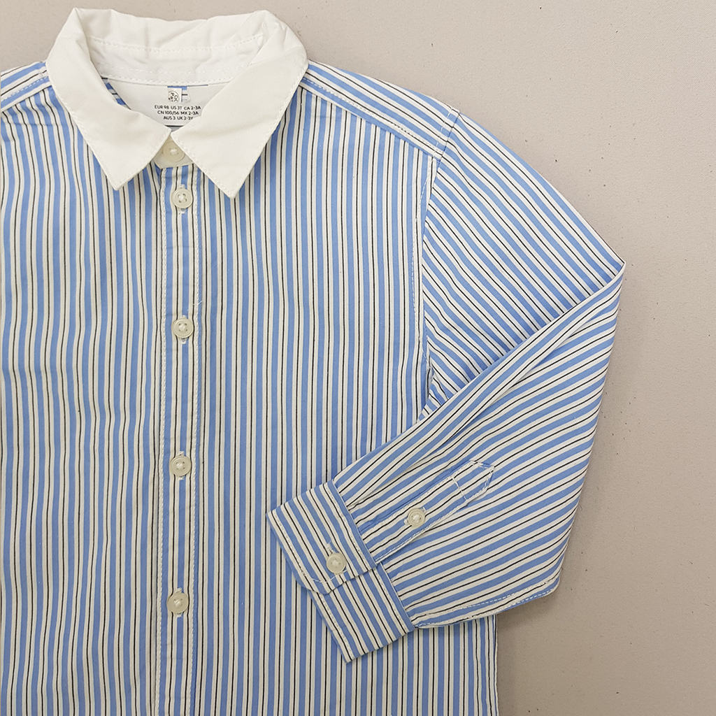 پیراهن پسرانه 29980 سایز 1.5 تا 10 سال مارک H&M