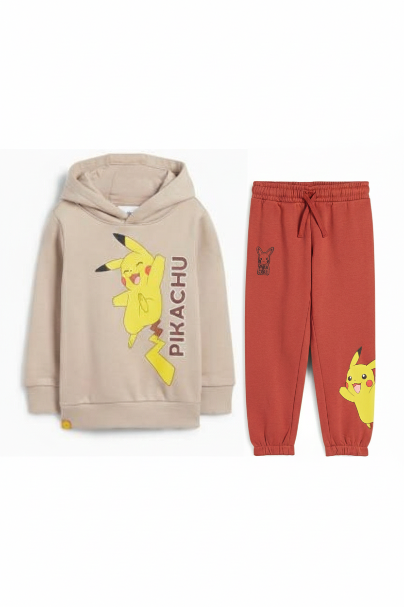 ست هودی و شلوار پسرانه 29914 سایز 4 تا 11 سال مارک C&A