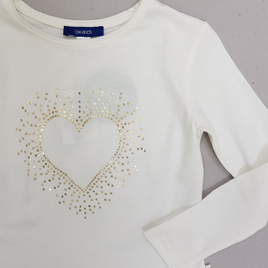 بلوز دخترانه 29964 سایز 3 تا 14 سال مارک OKAIDI