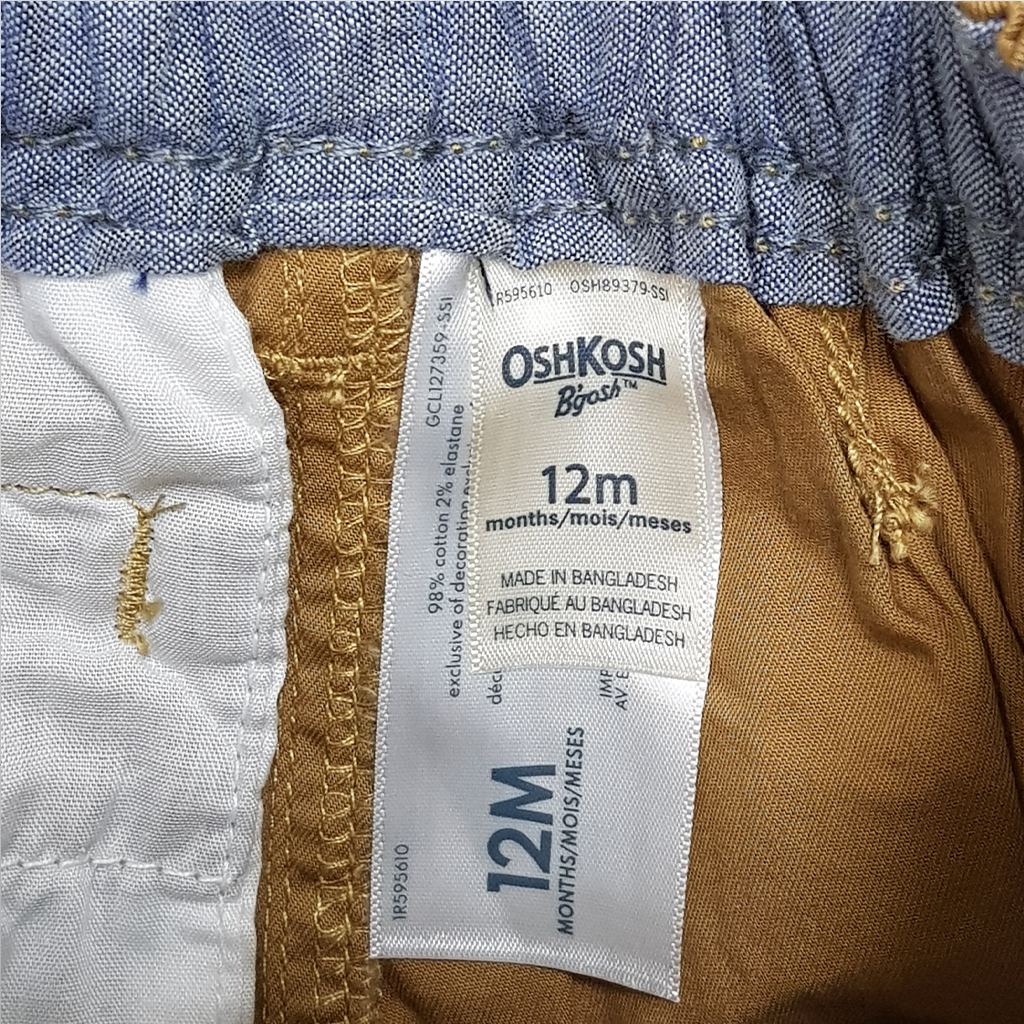 شلوار پسرانه 29975 سایز 12 ماه تا 14 سال کد 1 مارک Oshkosh