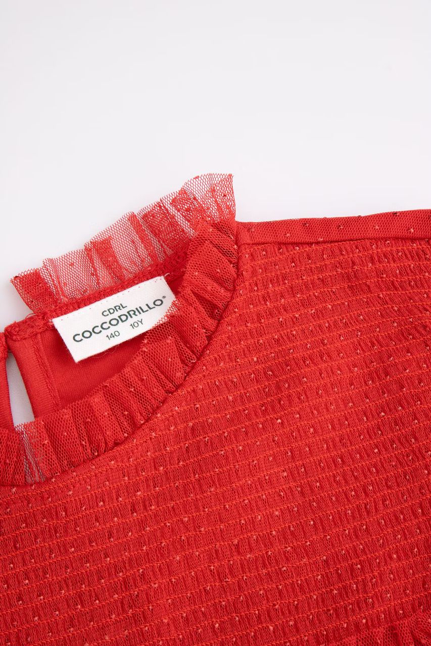 سارافون دخترانه 29965 سایز 4 تا 11 سال مارک CoccoDrillo