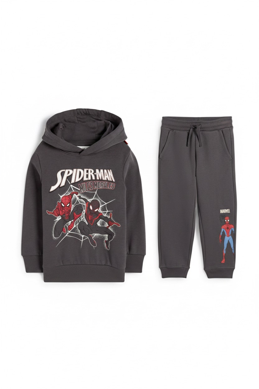 ست هودی و شلوار پسرانه 29917 سایز 3 تا 10 سال مارک C&A