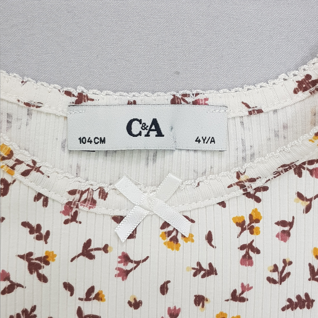 بلوز دخترانه 29413 سایز 2 تا 9 سال مارک C&A