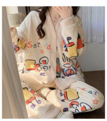 ست تدی دکمه دار طرح پاتریک زنانه کد 418813