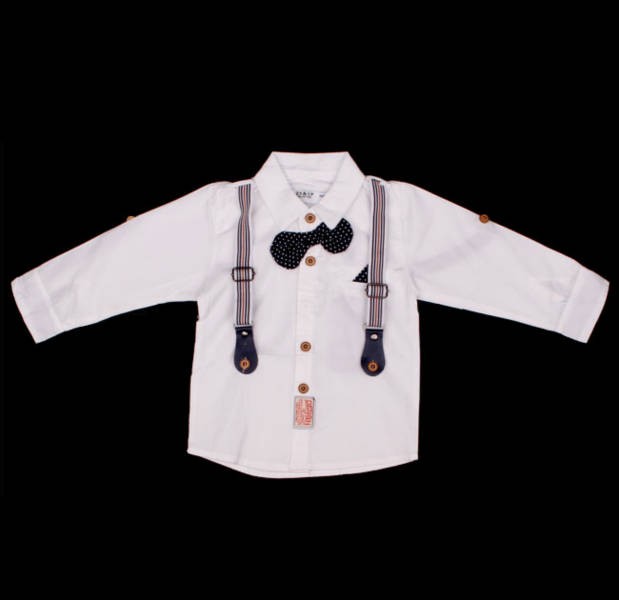 پیراهن پسرانه 110115 سایز 6 تا 36 ماه مارک ZY&UP