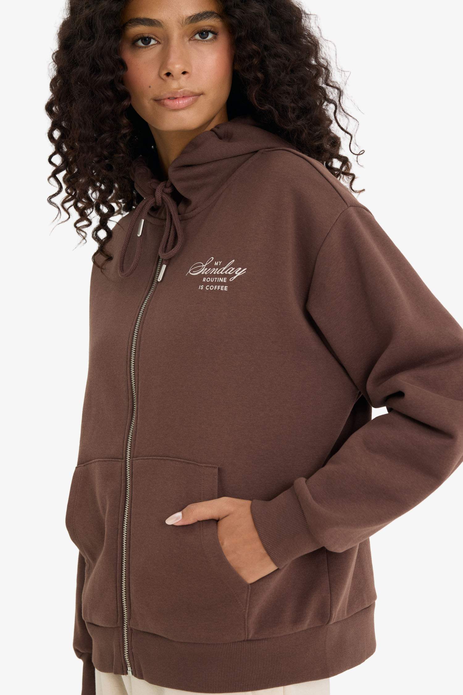 سویشرت زنانه 29751 مارک Defacto