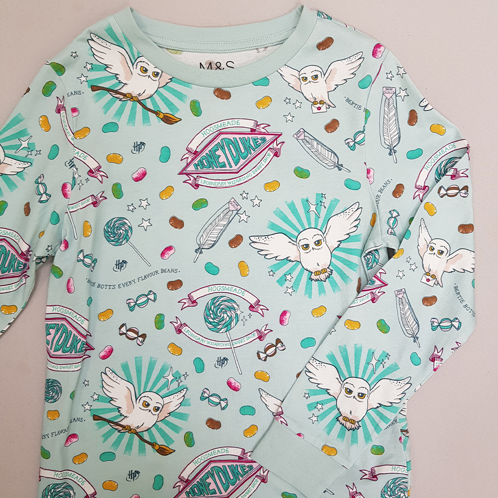 ست دخترانه 29430 سایز 6 تا 12 سال مارک M&S