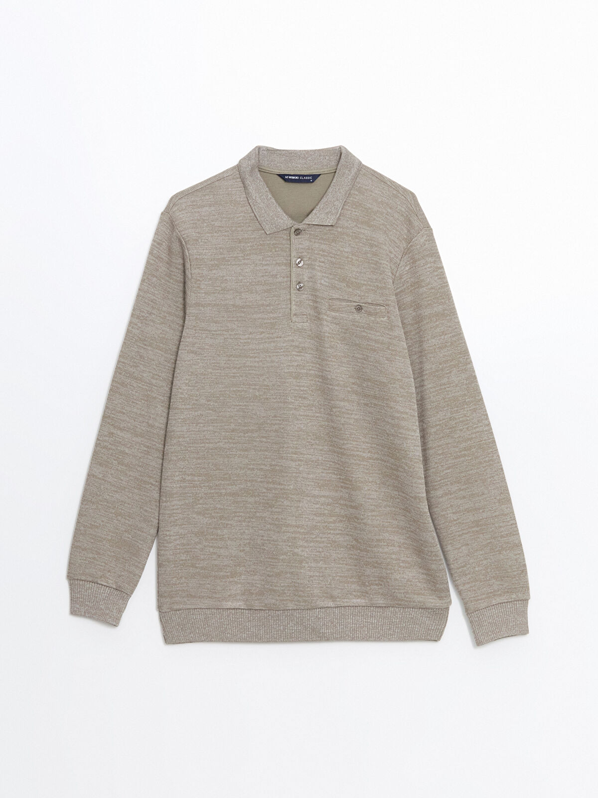 بافت یقه دار مردانه 29732 مارک LC WAIKIKI