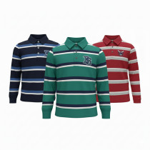 بلوز یقه دار پسرانه 29986 سایز 5 تا 14 سال مارک Inextenso