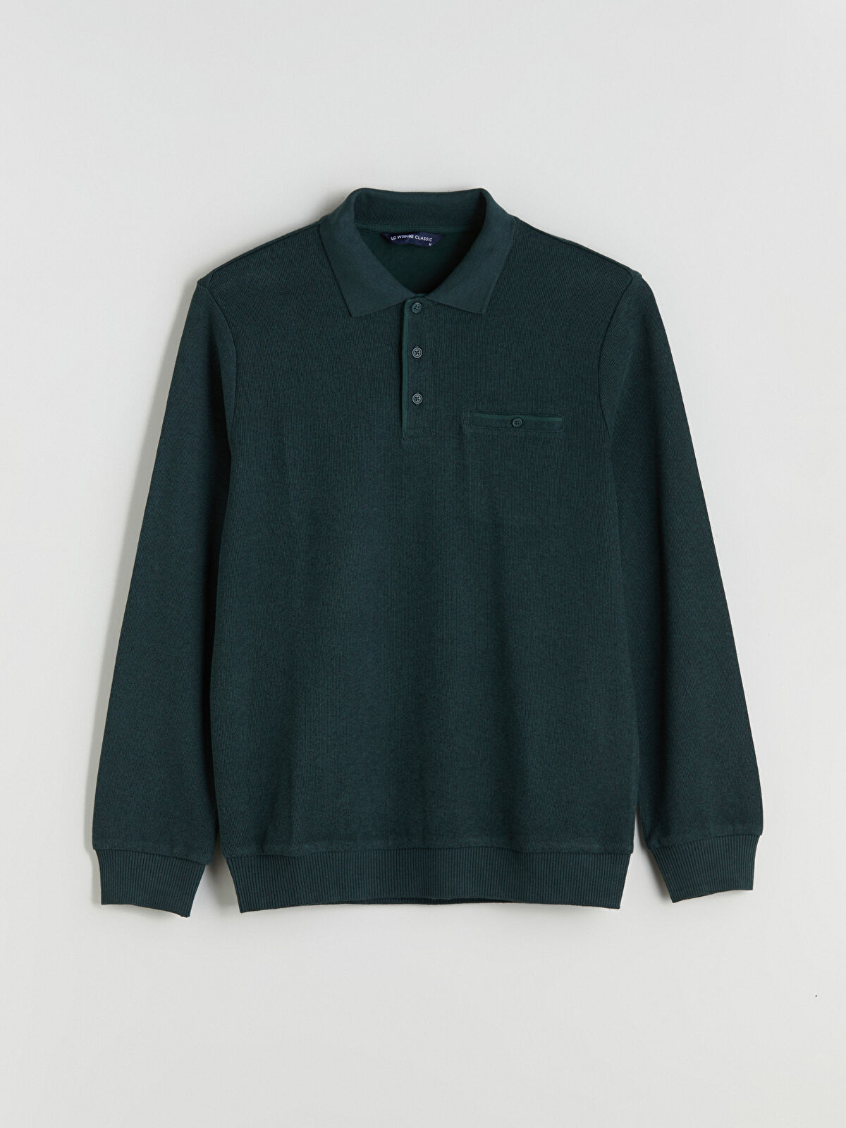 بافت یقه دار مردانه 29730 مارک LC WAIKIKI