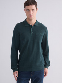 بافت یقه دار مردانه 29730 مارک LC WAIKIKI