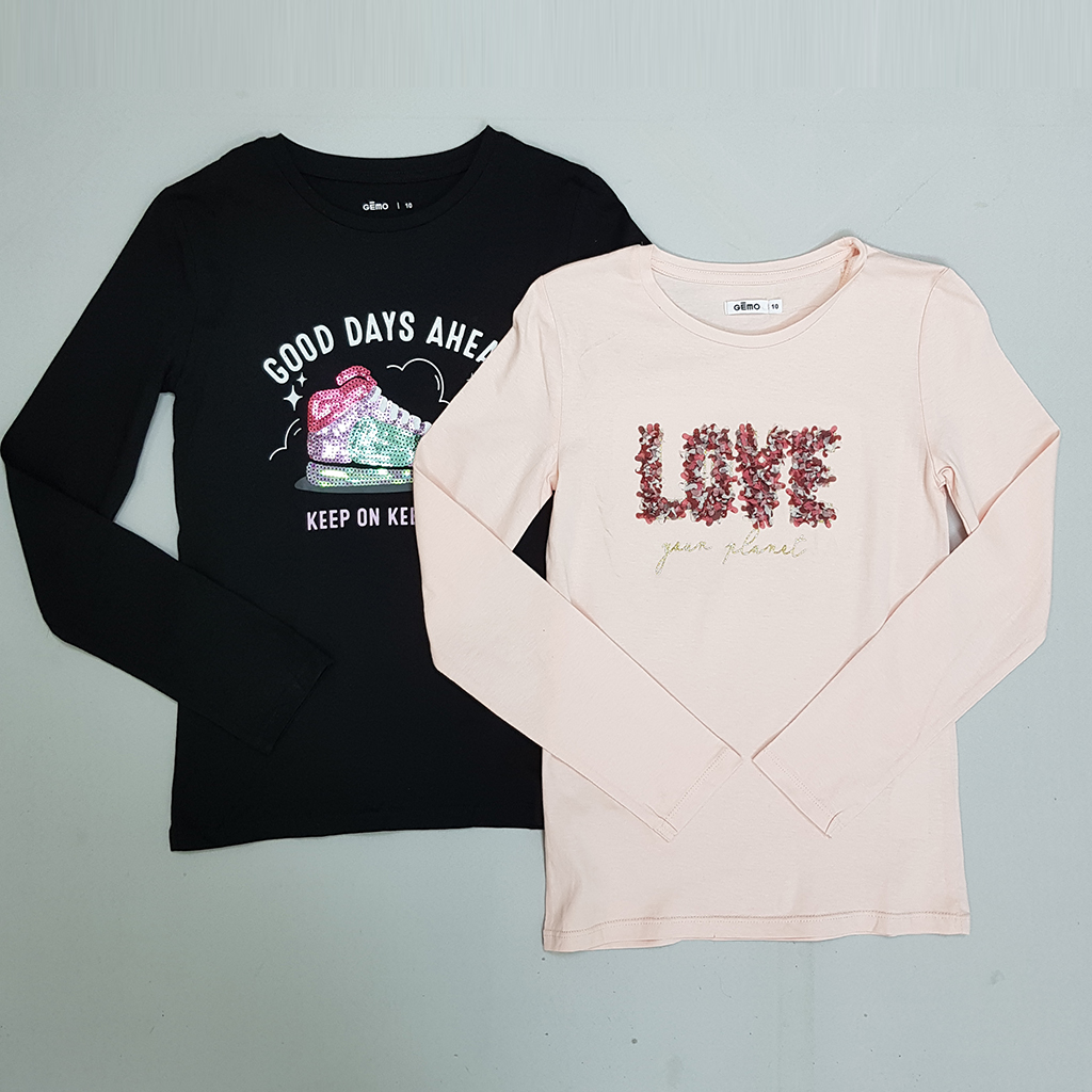 بلوز دخترانه 29881 سایز 5 تا 12 سال مارک GEMO