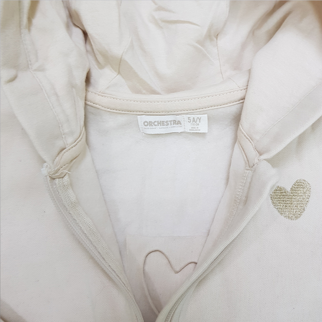 ست سویشرت شلوار دخترانه 29666 سایز 3 تا 14 سال مارک Orchestra