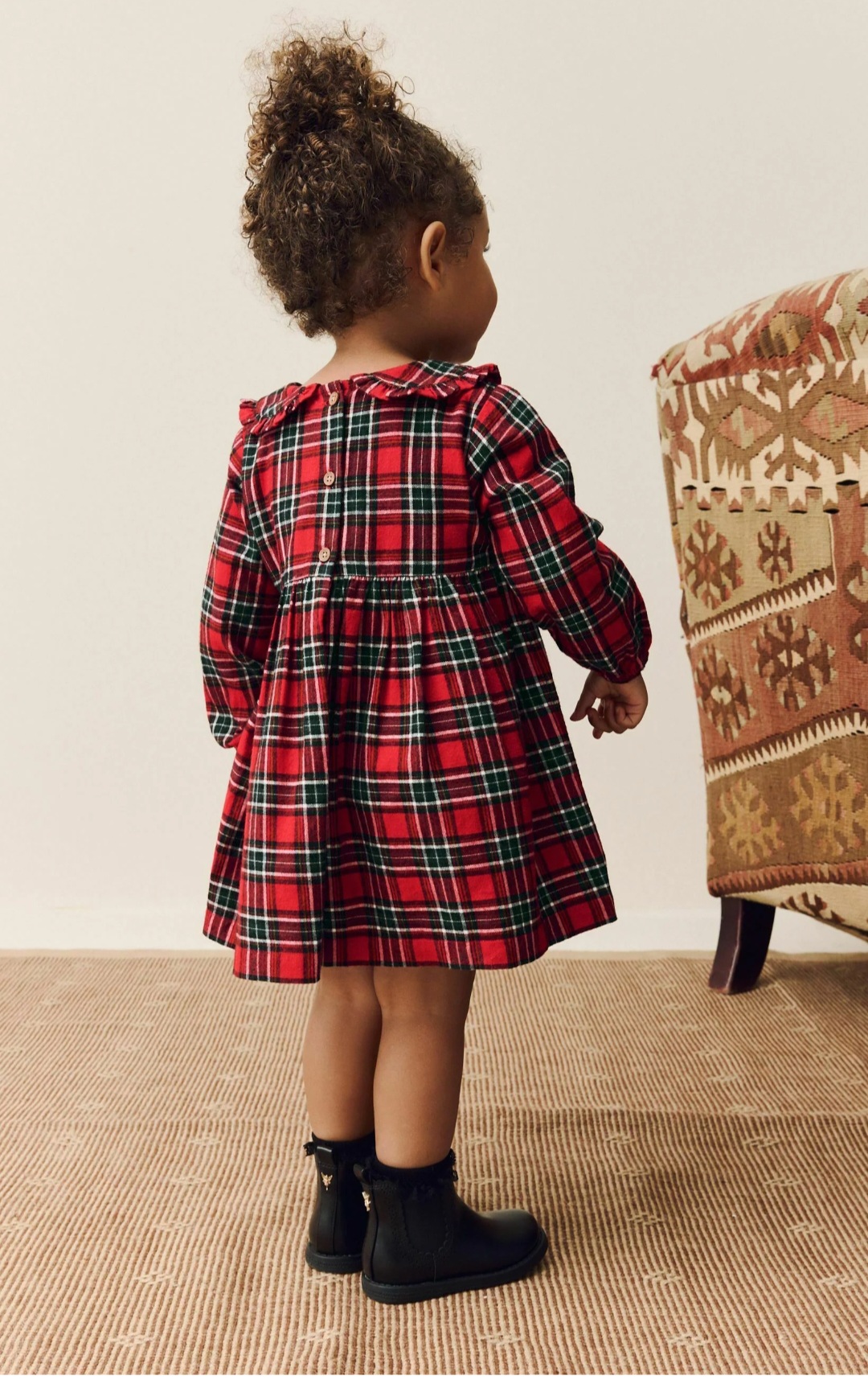 سارافون دخترانه 27864 سایز 3 ماه تا 7 سال مارک NEXT