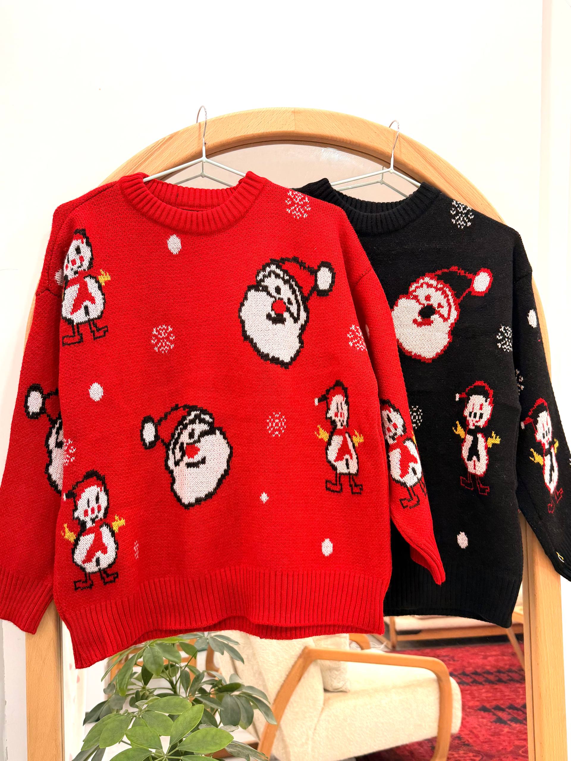 بافت کریسمسی زنانه کد 418856