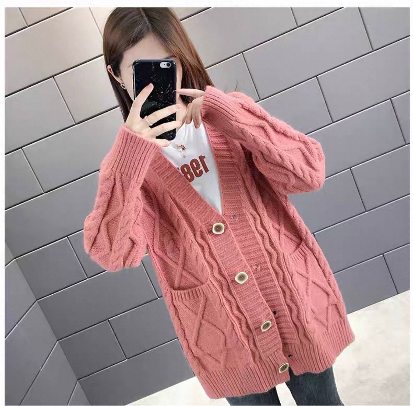 ژاکت بافت زنانه کد 418858