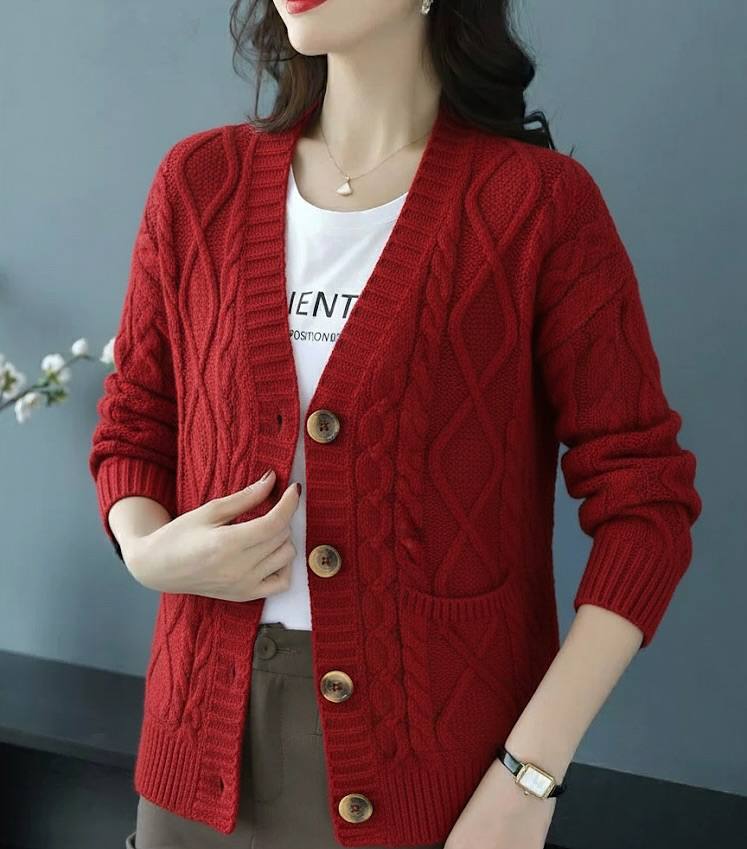 ژاکت بافت زنانه کد 418858