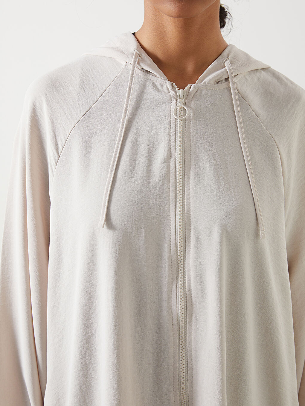 مانتو زیپ دار زنانه 29887 سایز 36 تا 48 مارک LC WAIKIKI