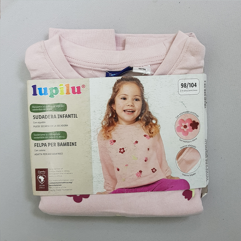 پلیور دخترانه 30042 سایز 3 تا 8 سال مارک LUPILU