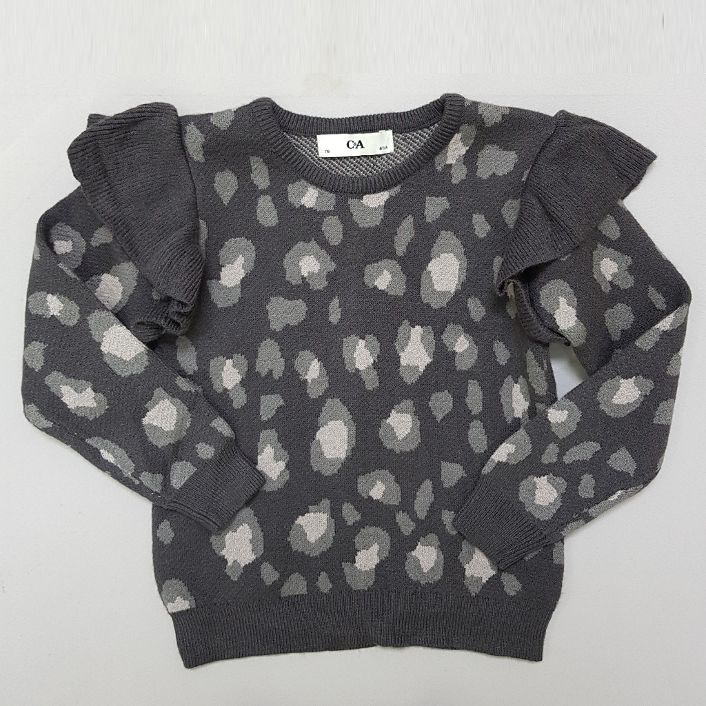 بافت دخترانه 30073 سایز 2 تا 9 سال مارک C&A