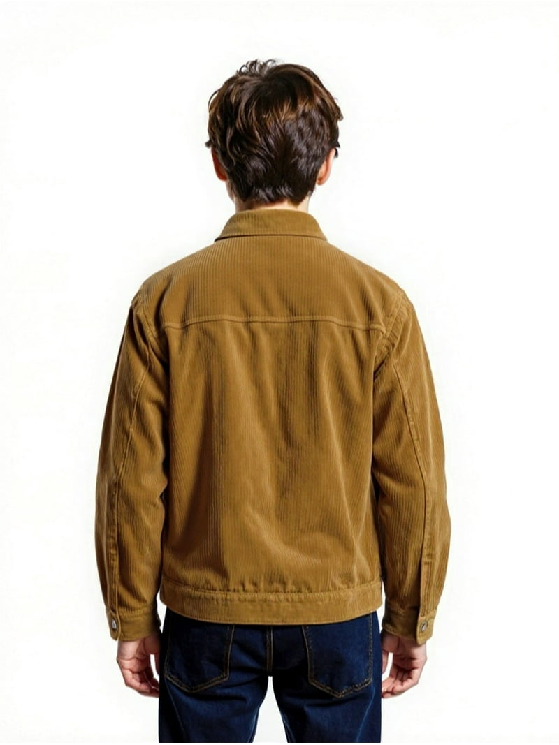 کاپشن مخمل پسرانه 30053 سایز 4 تا 16 سال مارک JOHN DEERE