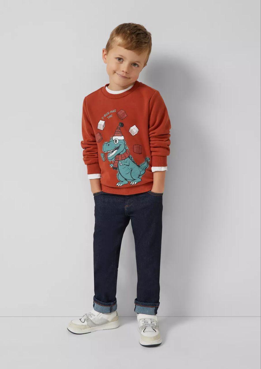 پلیور پسرانه 29824 سایز 2 تا 10 سال کد 1 مارک S.Oliver