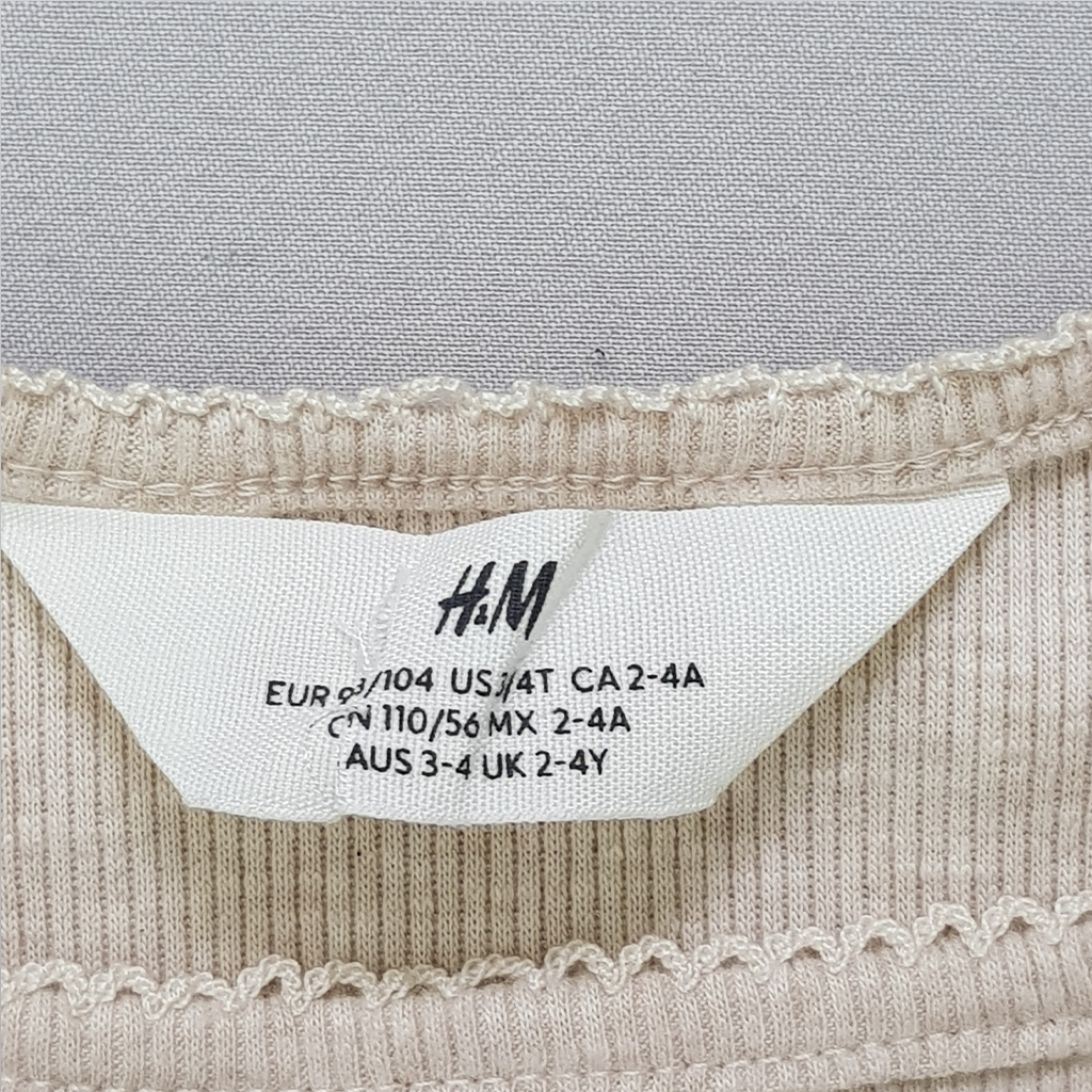 ست دخترانه 29602 سایز 1.5 تا 10 سال مارک H&M