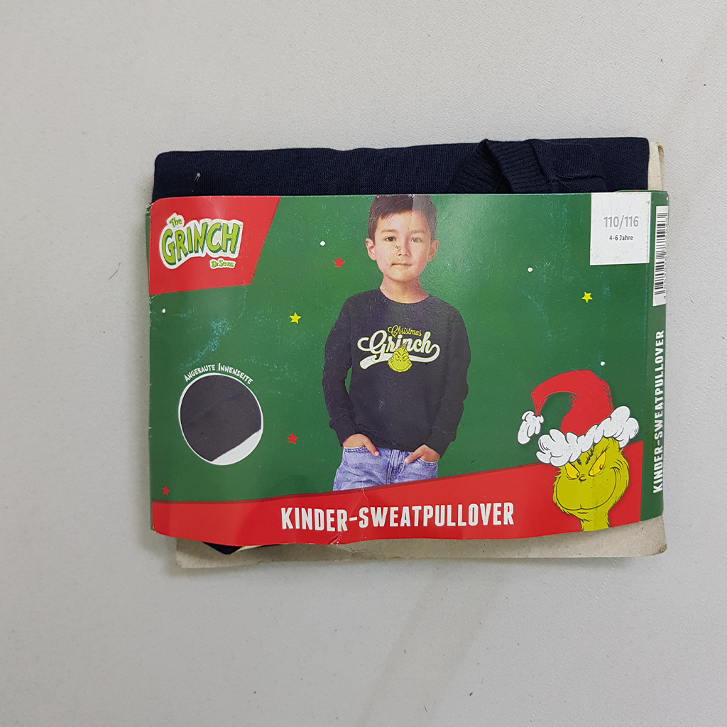 پلیور بچگانه 30034 سایز 3 تا 10 سال مارک GRINCH