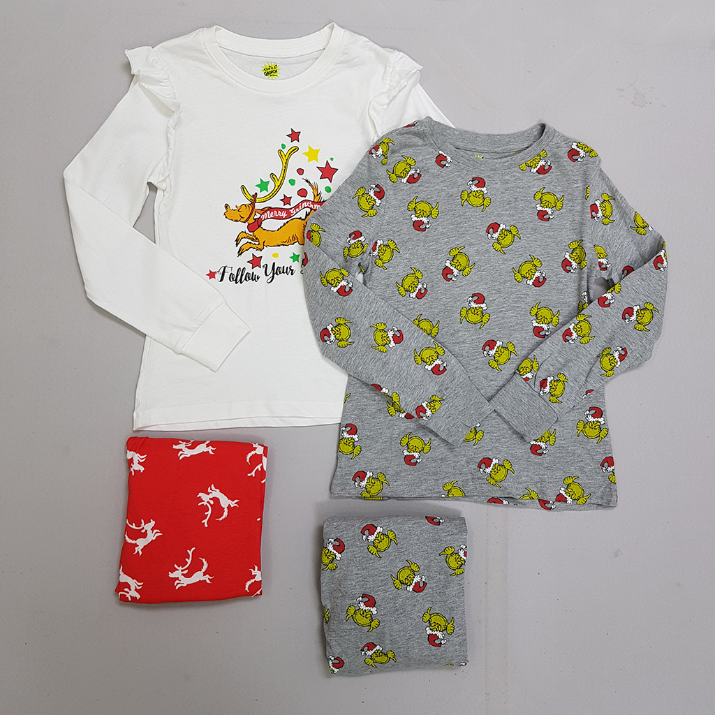 ست بچگانه 30039 سایز 3 تا 10 سال مارک GRINCH