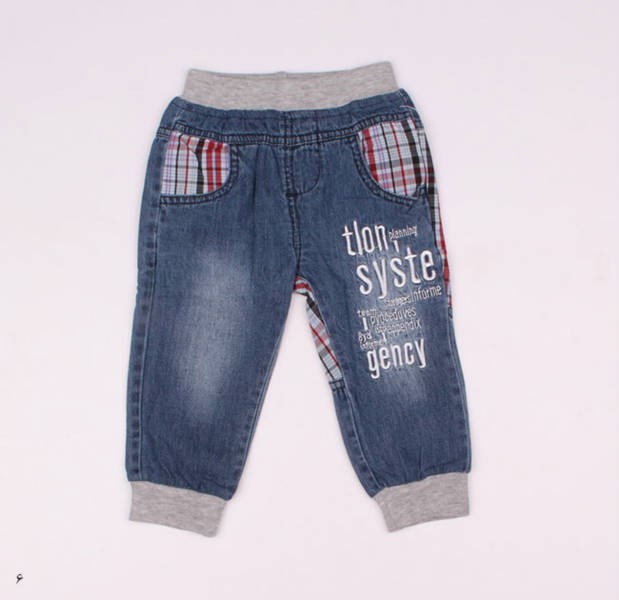 شلوار جینز پسرانه 110139 سایز 6 ماه تا 3 سال کد 6 مارک baby pep
