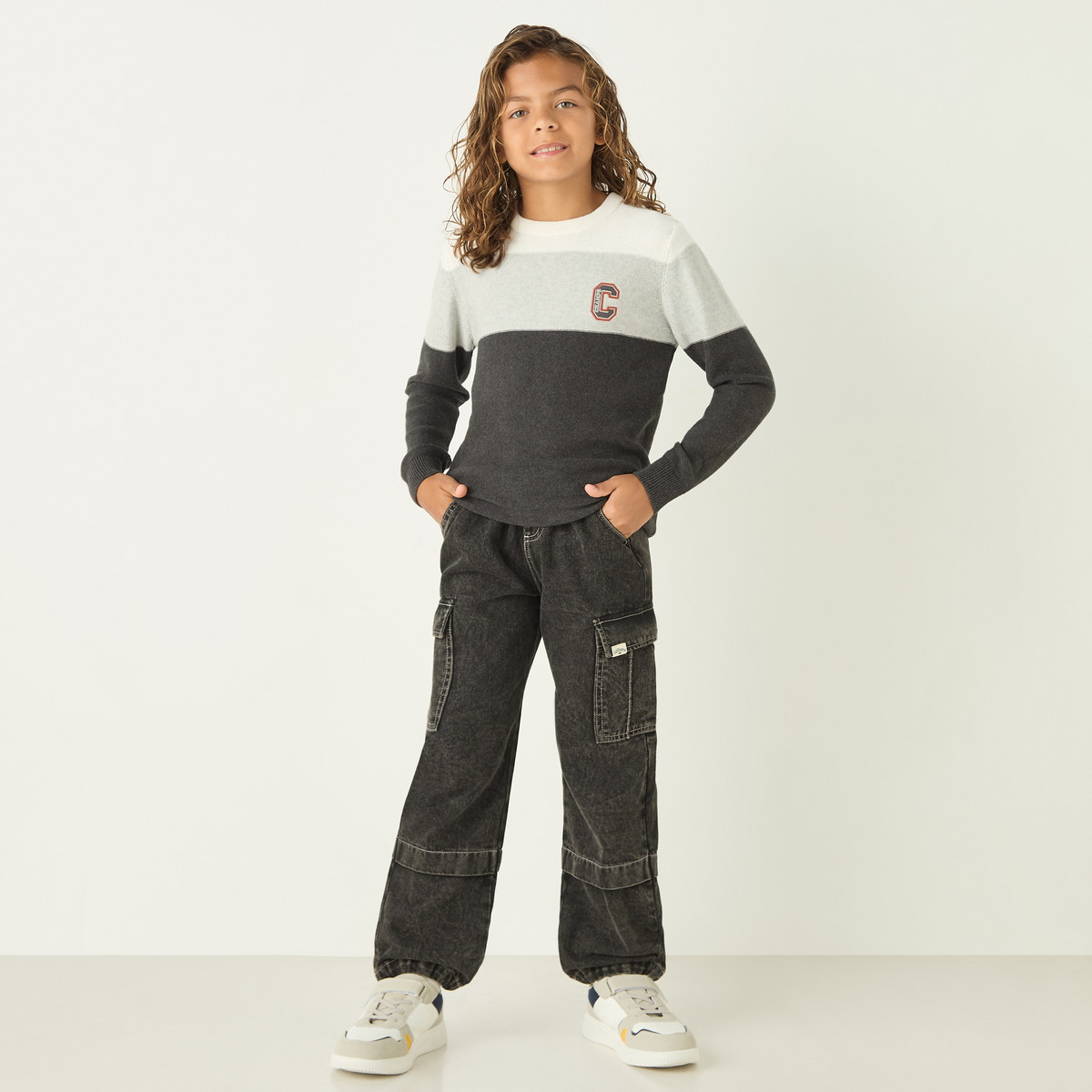 بافت پسرانه 30072 سایز 7 تا 13 سال کد 2 مارک JUNIORS