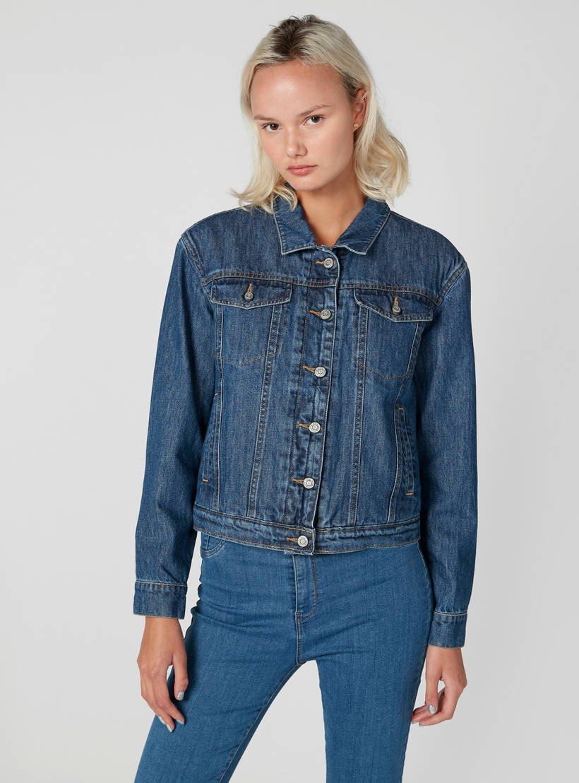 کت جینز زنانه 30124 مارک Splash