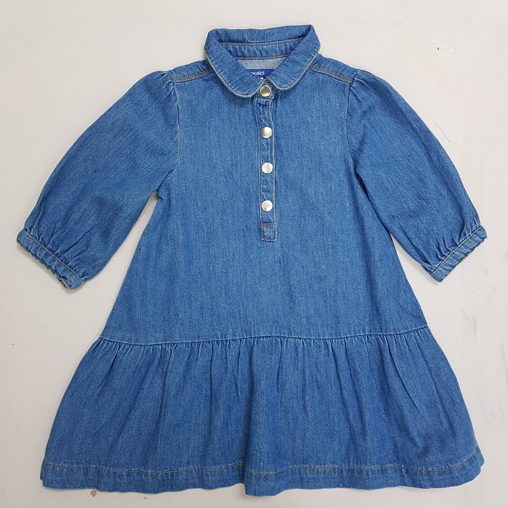 سارافون دخترانه 30136 سایز 3 تا 14 سال مارک Okaidi