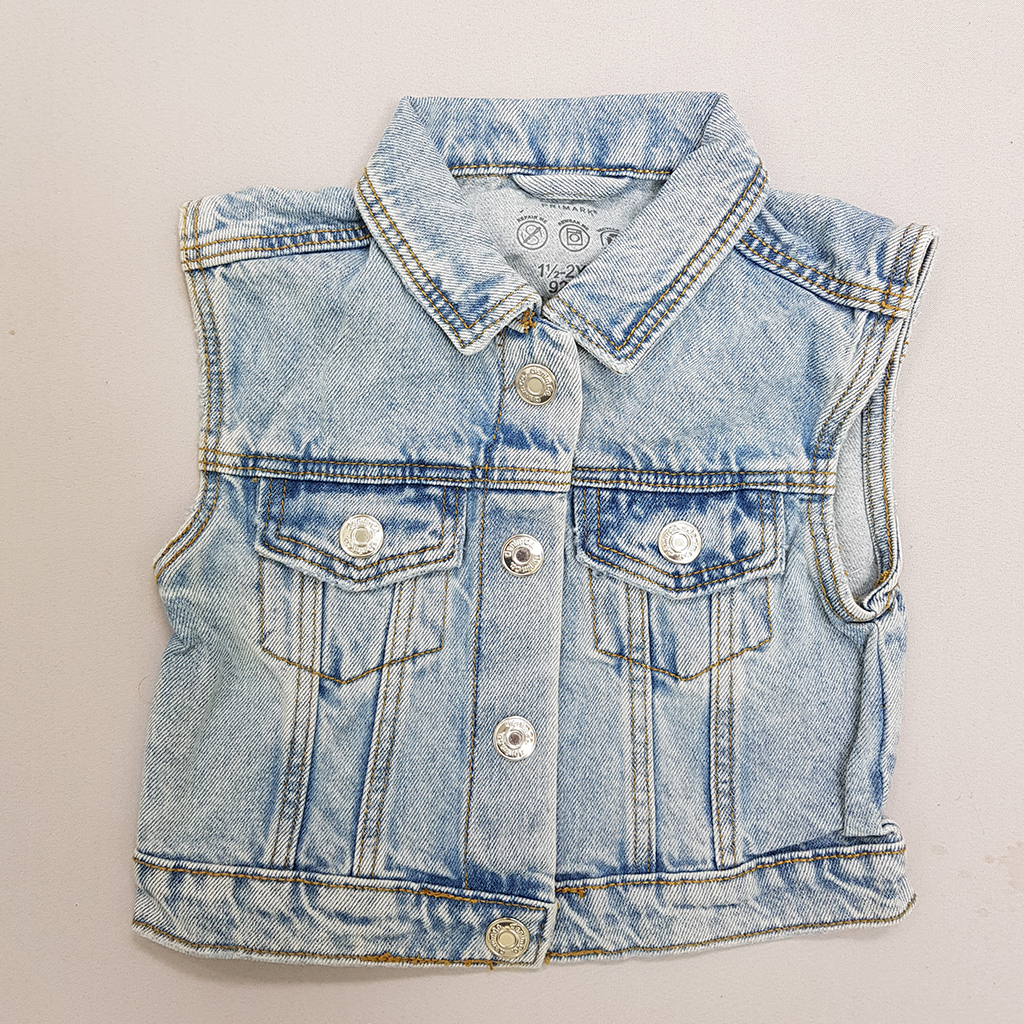 کت جینز حلقه ای 30148 سایز 1.5 تا 15 سال مارک Primark   *