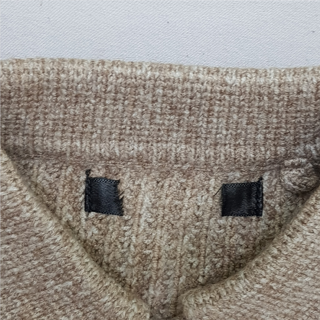 بافت یقه دار نیم زیپ پسرانه 30135 سایز 12 ماه تا 16 سال مارک NEXT